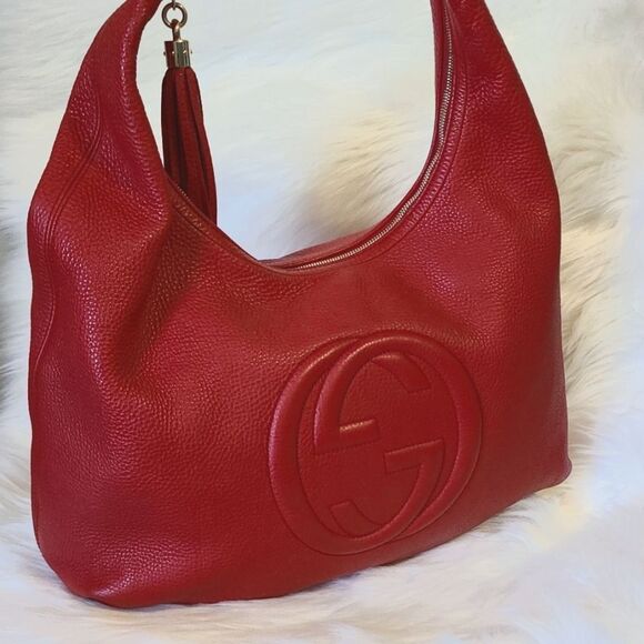 💯 Authentic  Gucci Soho Shoulder Bag 🍀 - Picture 6 of 16